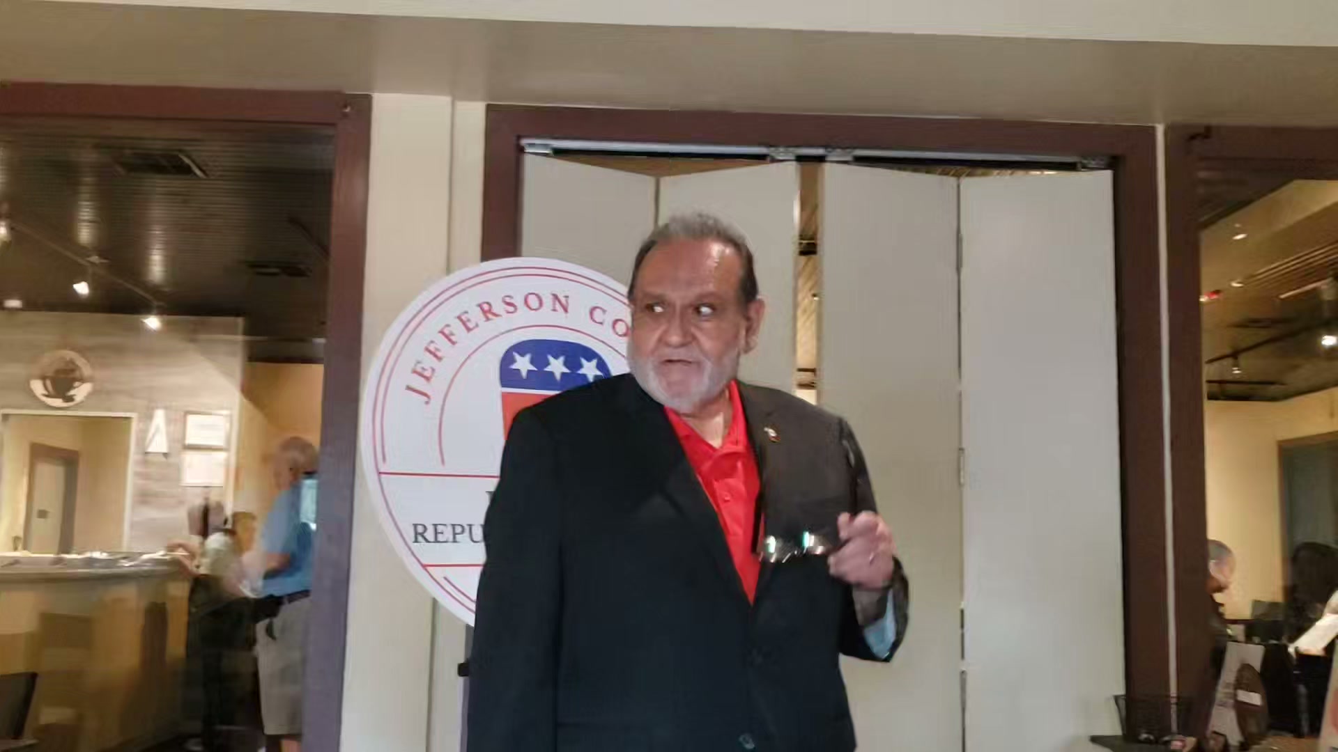 A speaker at the PAC program featuring Luisa Deason