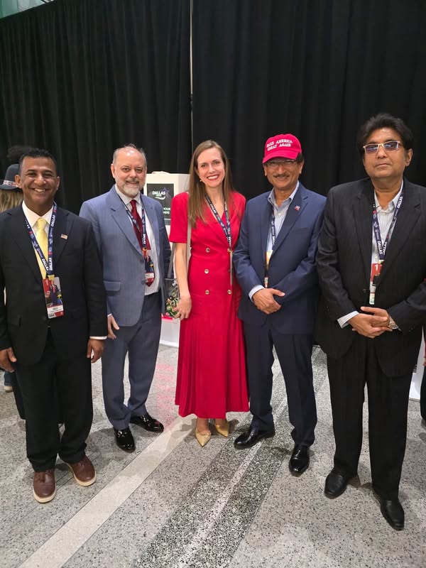 An event group photo shared by Tony Ashrafi alongside his announcement of a forthcoming PAC guest speaker.
